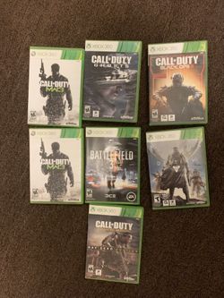 Call Of duty, Battlefield, Destiny 