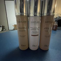 Dior Spray Flash Foundation Two Different Colors And A Primer 