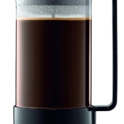 Bodum Brazil French Press Coffee Maker
34 oz, High-Heat Borosilicate Glass, $12 