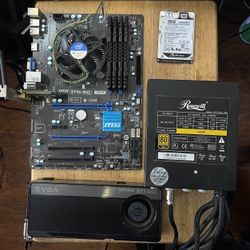 Intel i5 GeForce GTX WD 500GB Black 1300 PSU RAM
