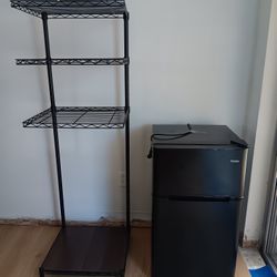 Haier Mini Fridge w/ Freezer And Shelf