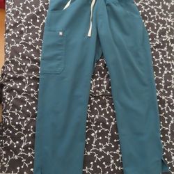 FIGS Kade Cargo Scrub Pants Stretch green Women’s LP Style T21004P
