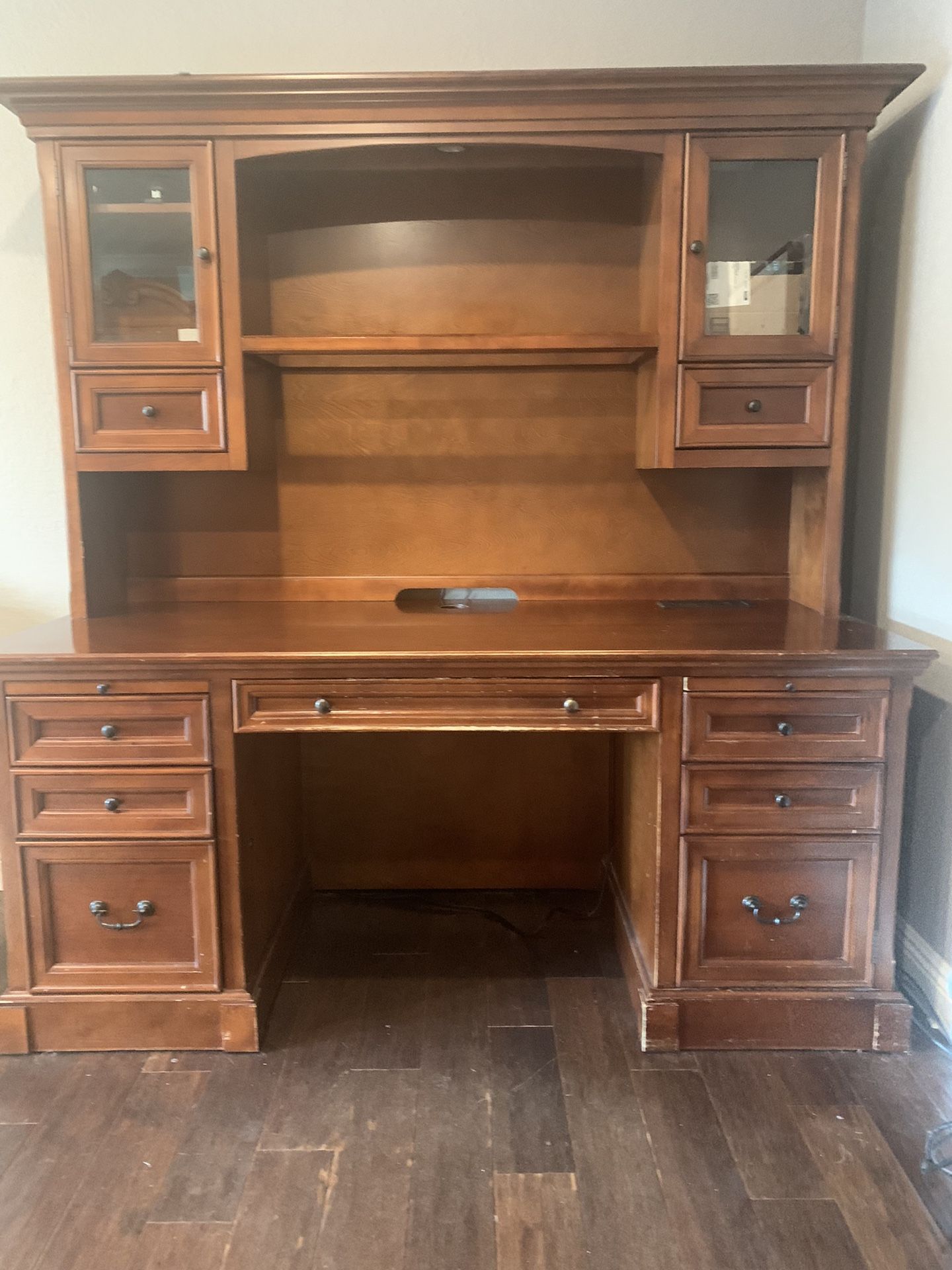 Solid Wood Computer Desk From Costco