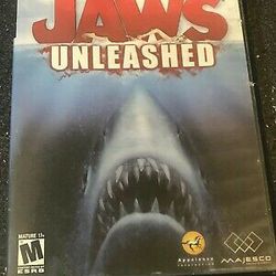  Ps2 Game  Jaws No Kids With FREE movie