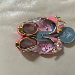 Original Disney’s Aurora Costume Shoes for Kids – Sleeping Beauty