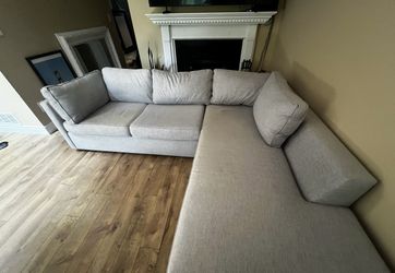 West Elm Harris Sectional Sofa with Chaise