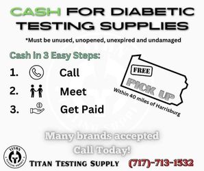 Sell Your Extra Diabetic Supplies $$