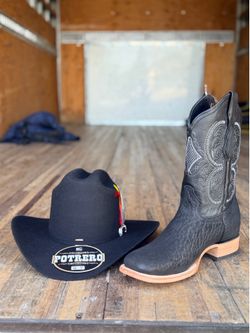 Bota rodeo con texana 30X