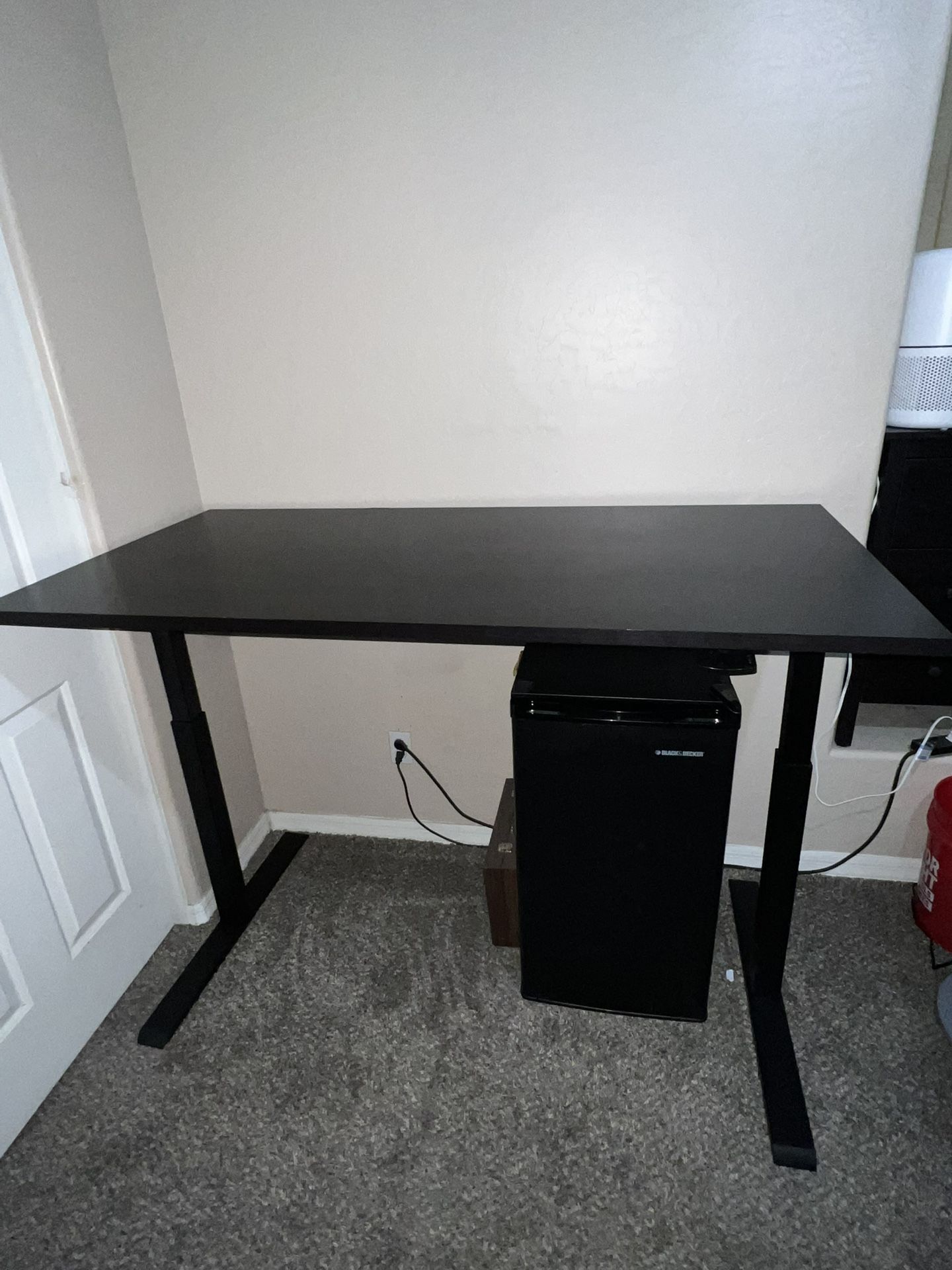 65” In Wooden Desk