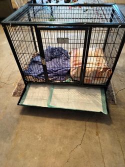 Open top pet crate hot sale
