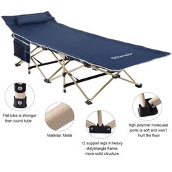 Slendor Folding Camping Cot for Adults