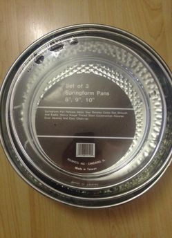 Springform cake pans