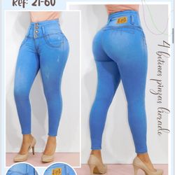 Jeans Colombianos Levanta Cola