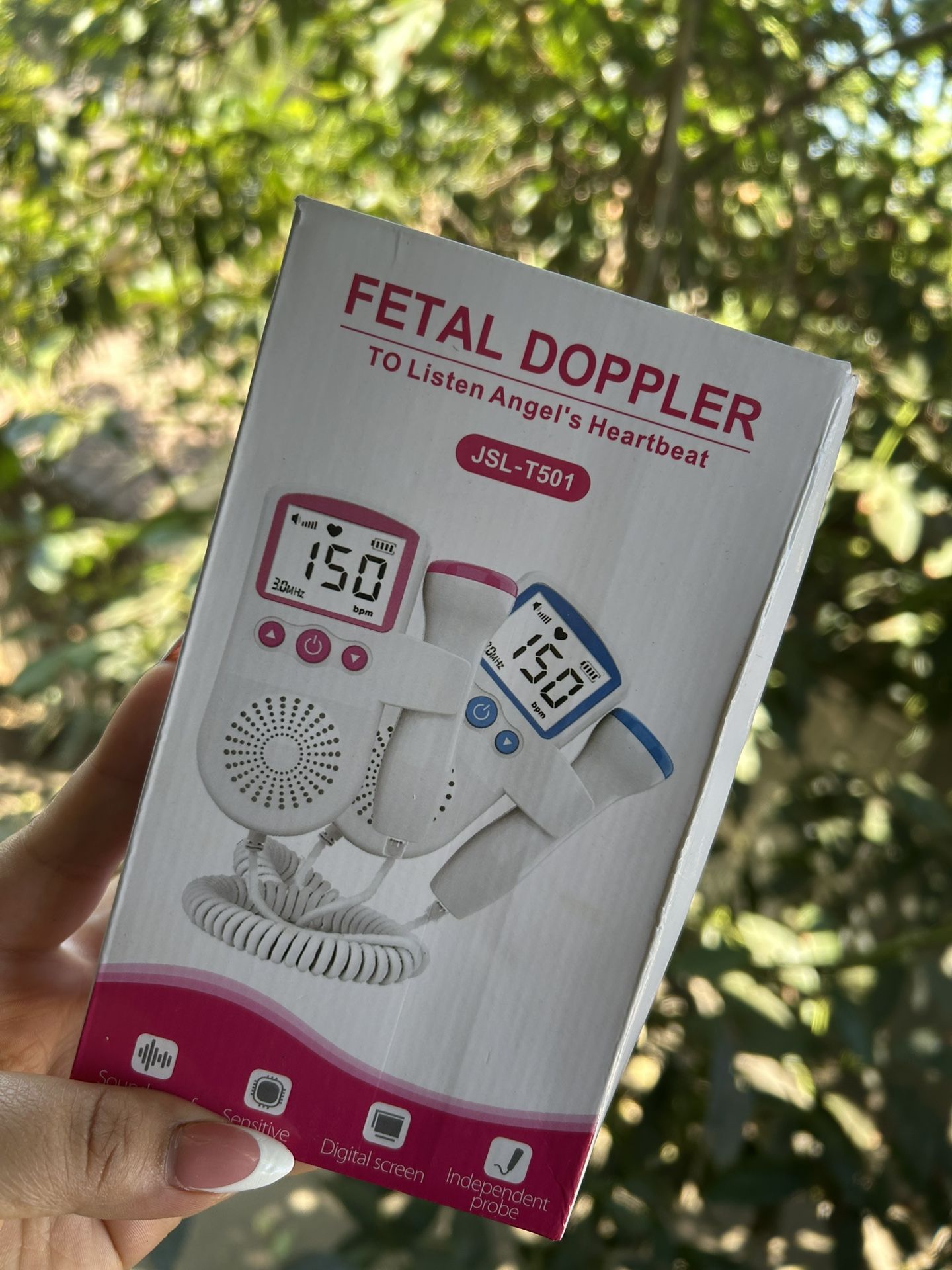 Fetal Doppler/ Baby Heartbeat Monitor