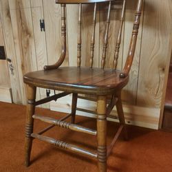 Antique Oak Chairs