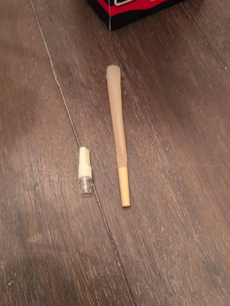 First ever pre-rolled cone with a holdie
