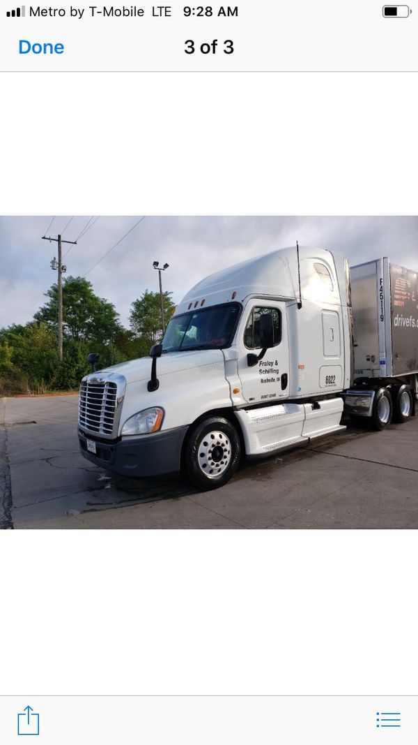 I have a 2012 semi here in excellent condition for sale ...