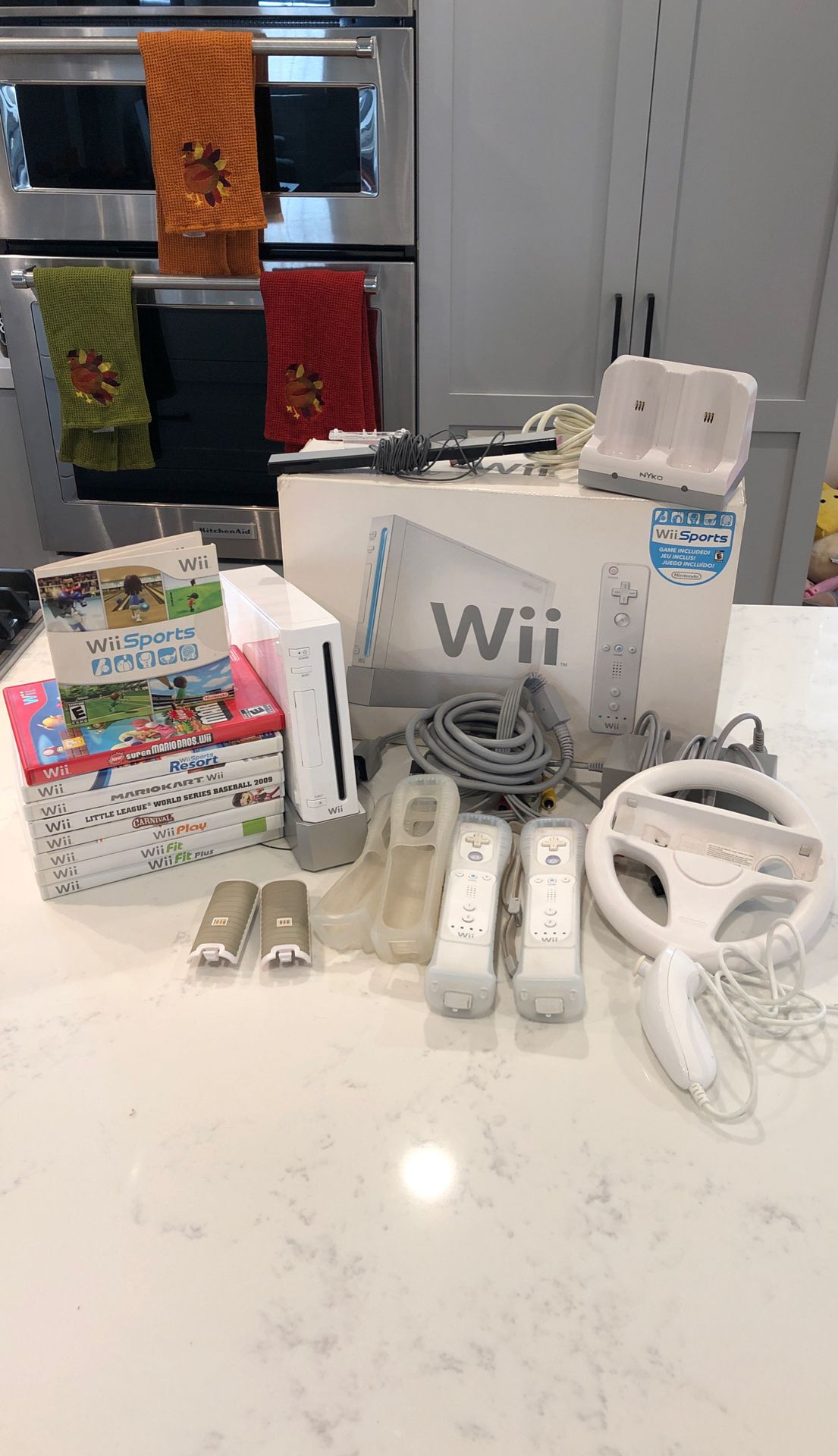 Wii System Bundle with games and accessories