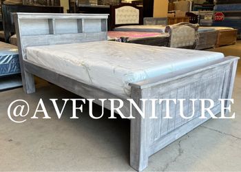 Full Bed and Foam Mattress