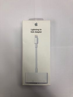 Apple Lightning To VGA adapter NEW! PICK UP ONLY! WEST HOLLYWOOD
