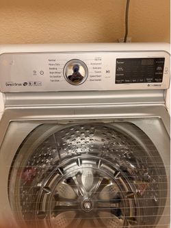 LG washer and dryer