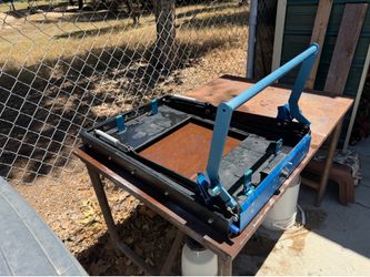 🚀 MSA 4X4 Drop Slide DS50 + Dunn & Watson Aluminum Shelf/Table | Good Condition | Jamul Pickup