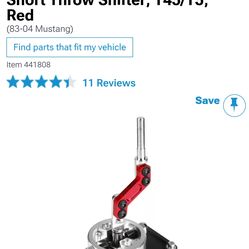 Ford Mustang Short Throw Shifter