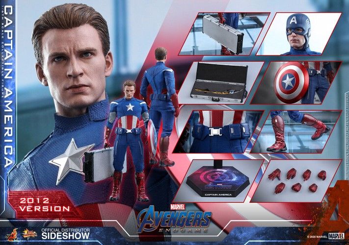 Hot Toys Captain America 2012 Avengers Endgame 1/6