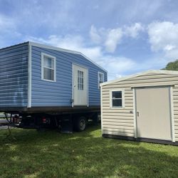 Sheds Relocated , Movemo Casita De Patio Container Rv Trailer Crane Available 