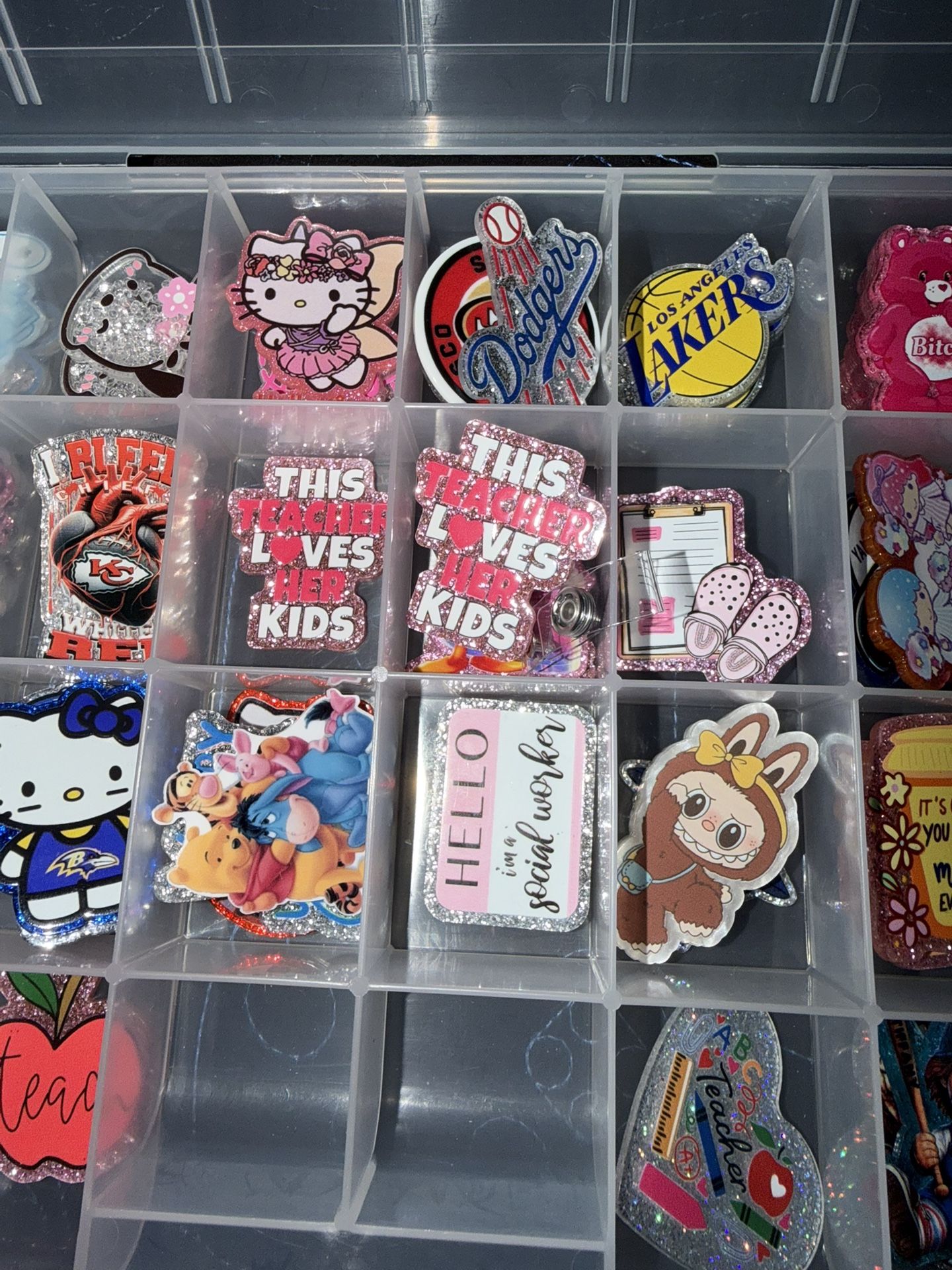 Acrylic Badge 50 Cent Each 