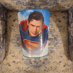 Cinemark Superman Legacy 2025 Tin Popcorn Bucket.
