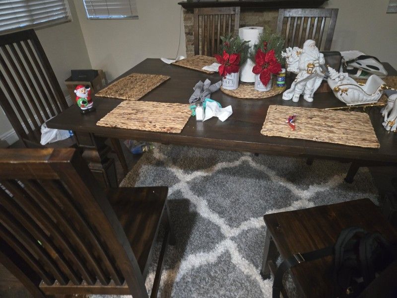Dining Table With 6 Chairs
