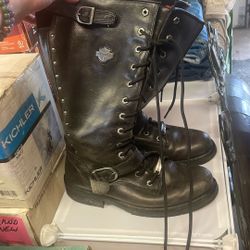 Ladies Harley Boots