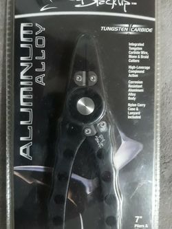 Blacktip Tungsten Carbide 7" Pliers wire/mono Braid Cutter