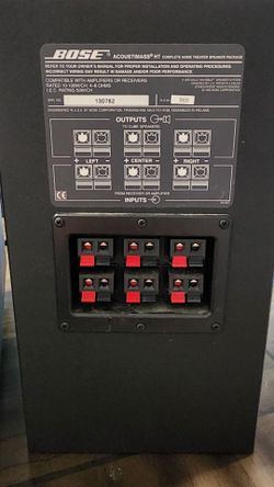 Bose Acoustimass HT Subwoofer Module + 1 Cube Speaker