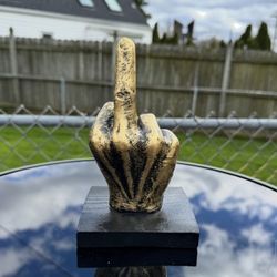 The Desktop Middle Finger Statue