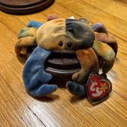 Rare And Original Beanie Baby Claude 1996