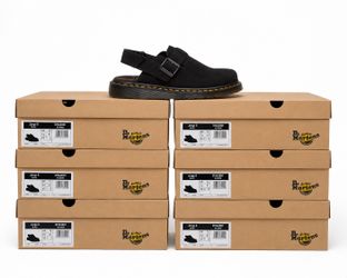6 Pairs NEW Dr. Martens Clogs Jorge II Suede Slingback Mules  Men’s 13 Bulk Deal