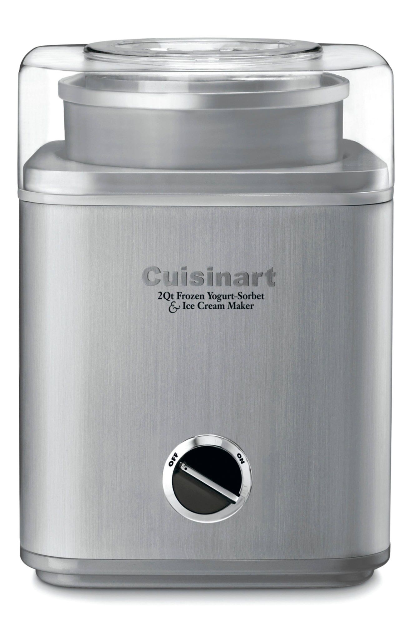 Cuisinart 2 qt Pure Indulgence Frozen Yogurt Ice Cream & Sorbet Maker