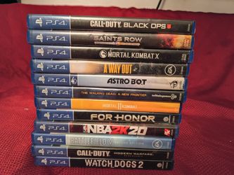 PS4 games