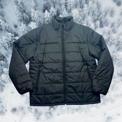 The North Face Down semi puffy zip up jacket
