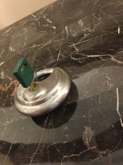 Steel Round Cylinder Lock with Keys