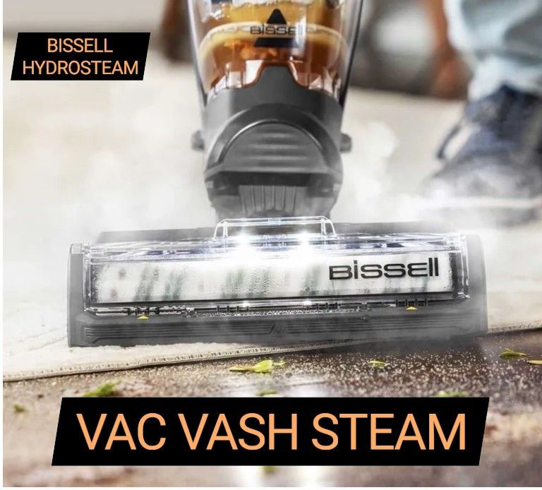 BISSELL CrossWave HydroSteam Corded Multi Surface Hard Floor Cleaner Wey Dry Vacuum