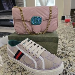 sneakers and bag set 