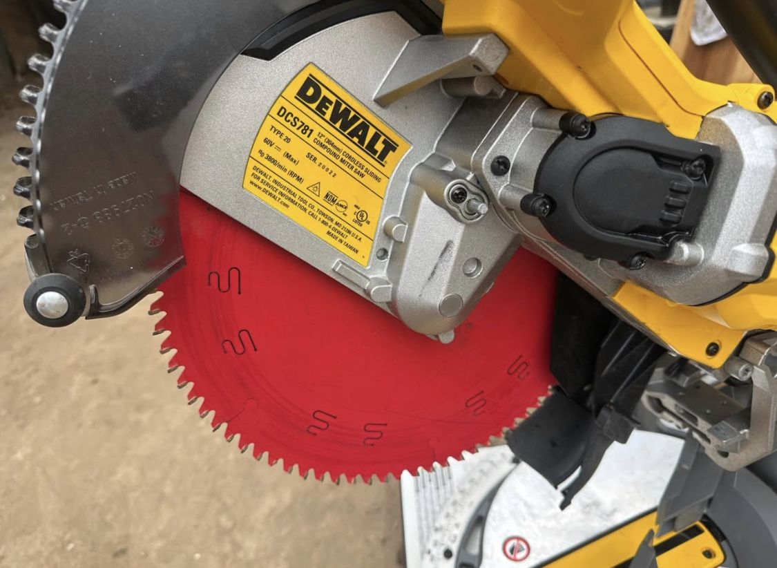 DEWALT 60V Lithium-lon 12 in. Cordless Sliding Miter Saw (Tool Only)