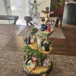 Bradford Exchange Thomas Kincade Collectors Statue