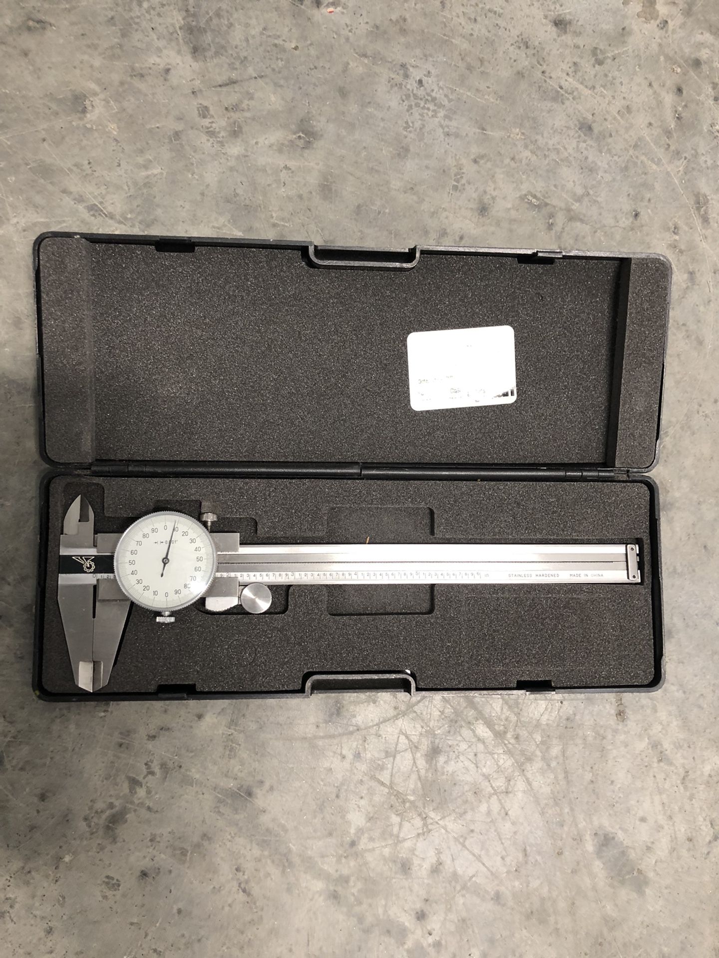 LYMAN Stainless Steel Dial Caliper w/Storage Case.