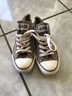 converse grey size 6 for men