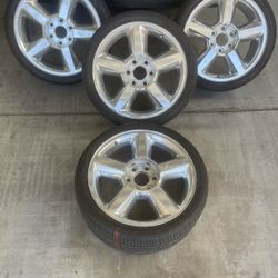 Chevy Wheels 6x5.5. 20”