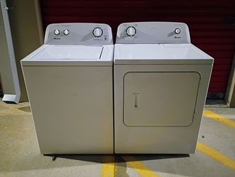 Amana washer and dryer set
